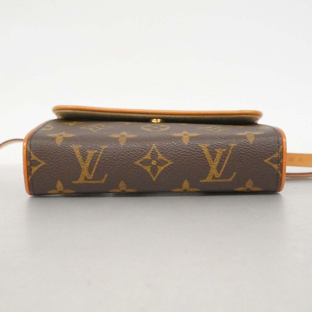 Louis Vuitton Bag/Waist Bag Monogram Pochette Florentine M51855 Brown Women's - Picture 3 of 10